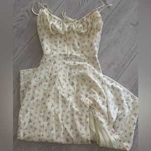House of CB Cream Floral Chemise